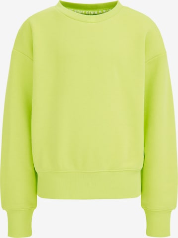 WE Fashion Sweatshirt i grøn: forside