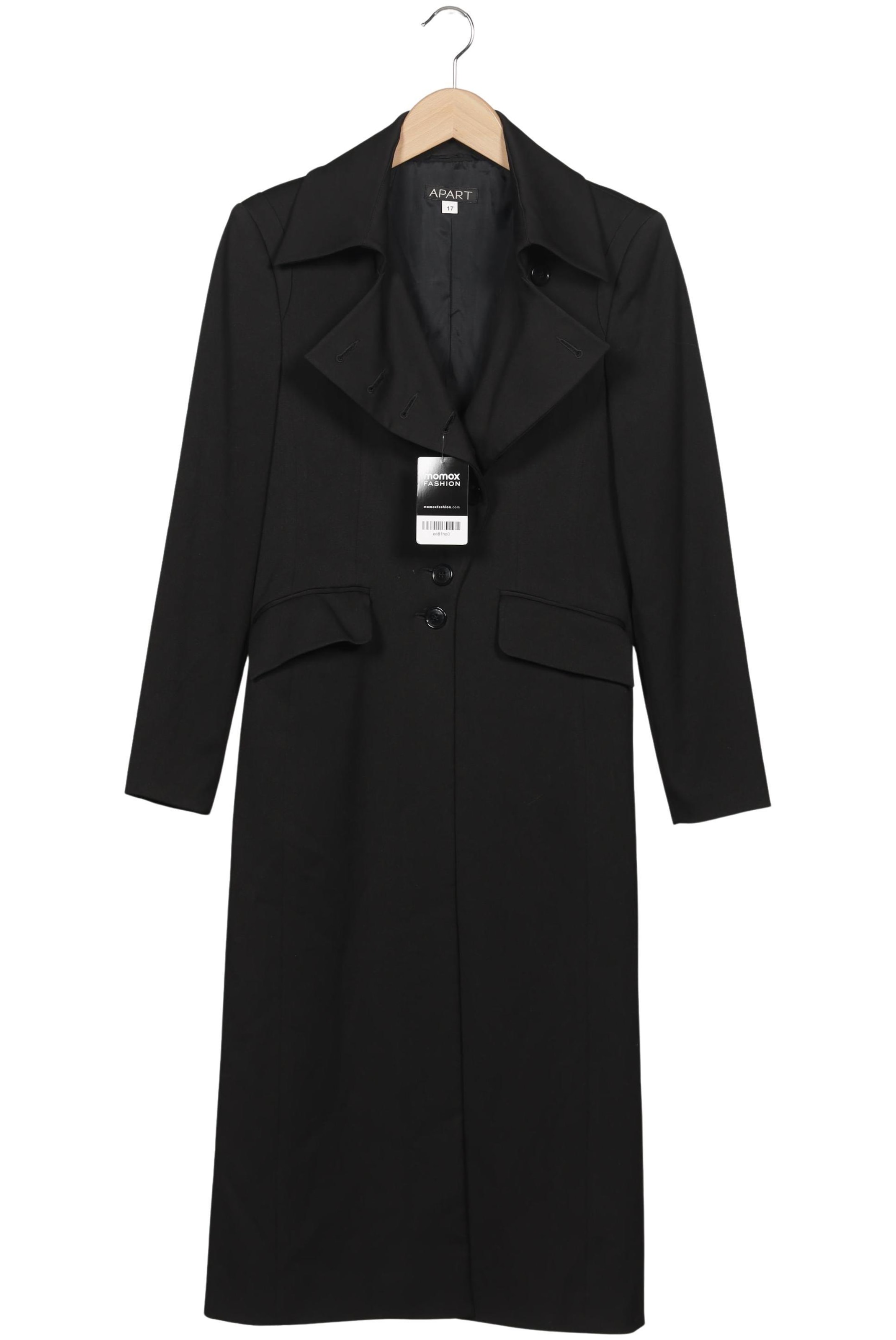 APART Jacket & Coat in XS in Black: front