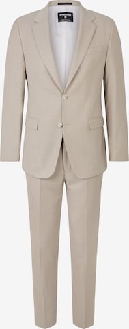STRELLSON Slim fit Suit in Beige: front