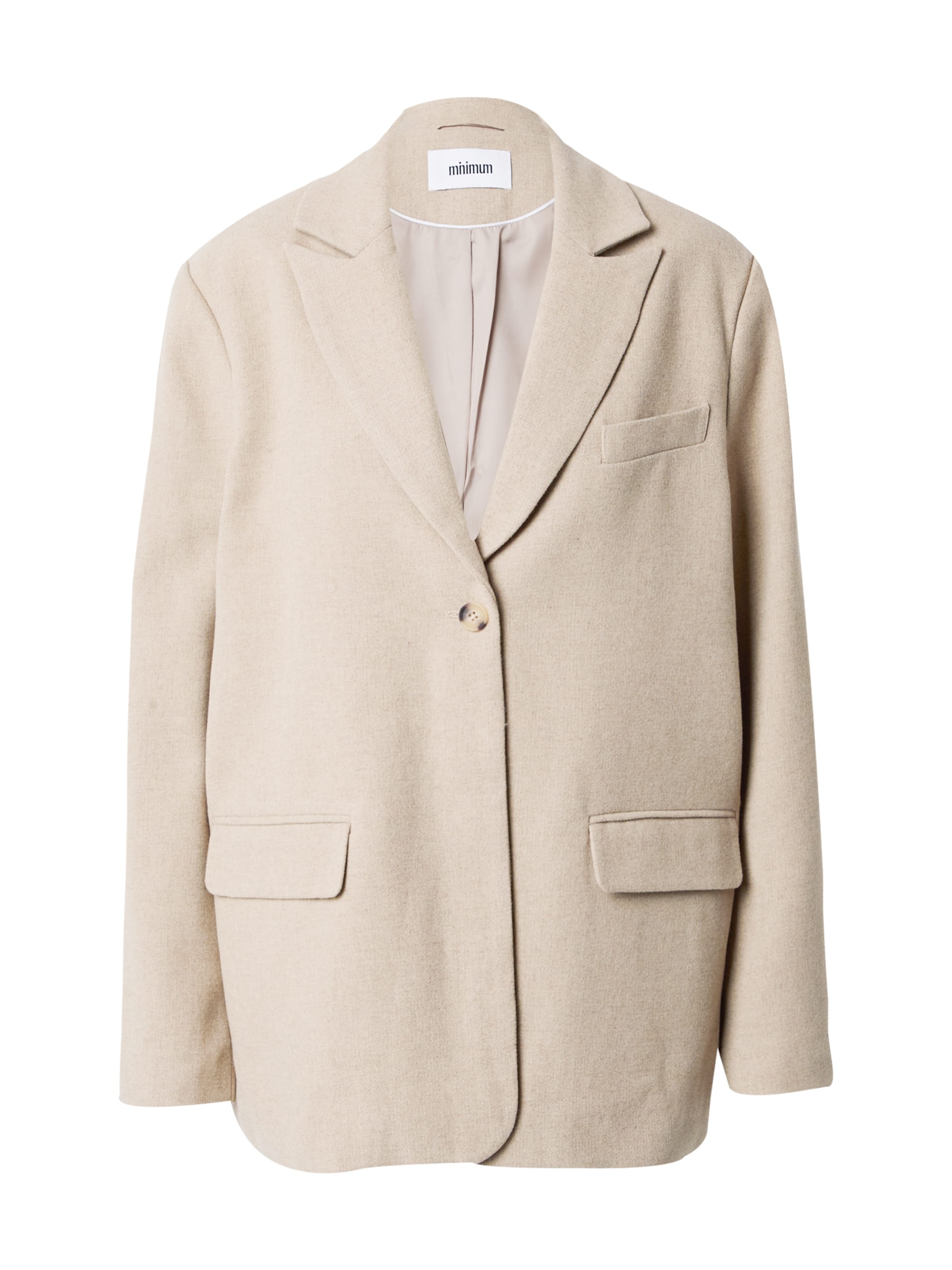 minimum Blazer i beige: forside