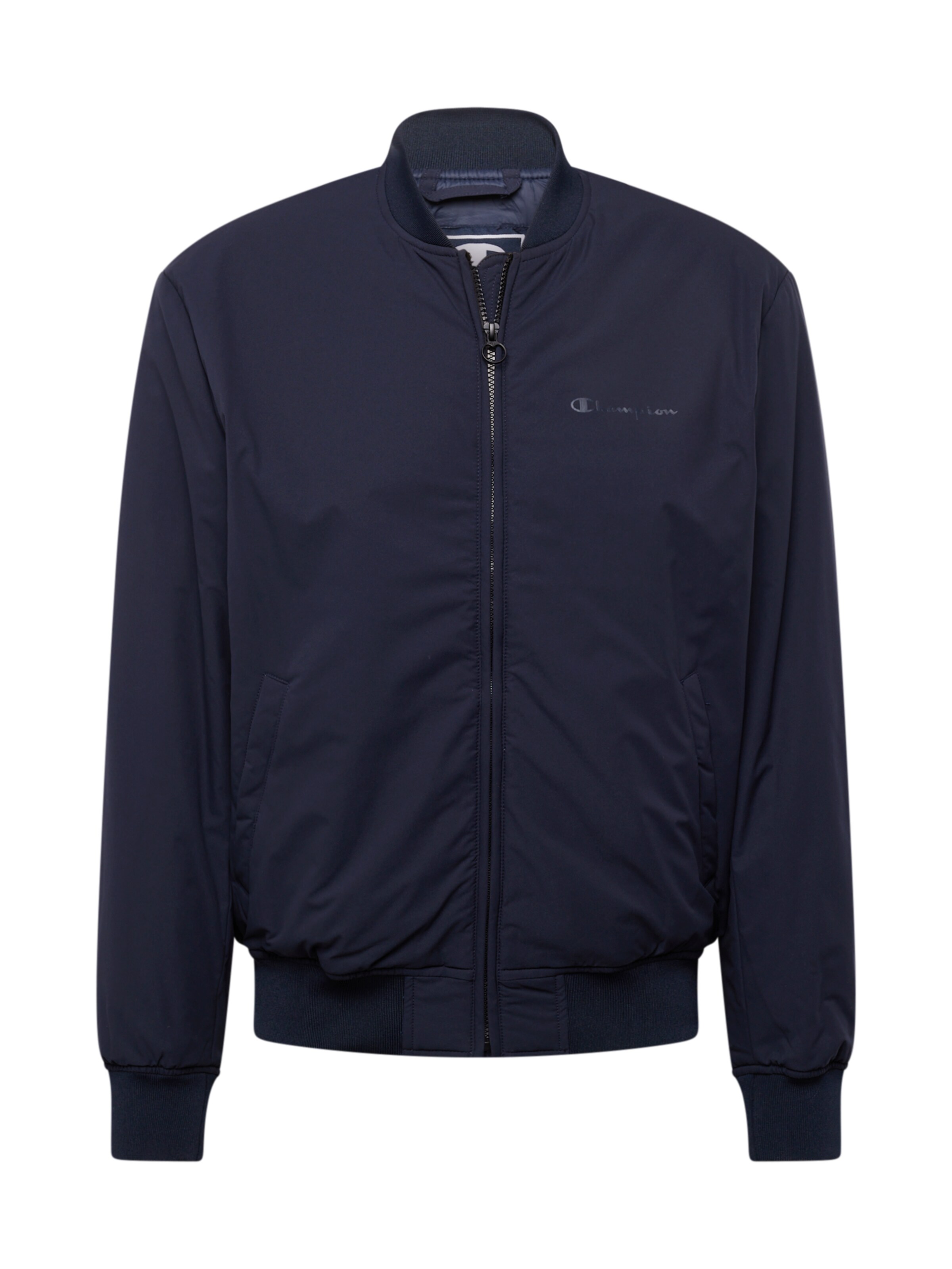Champion Authentic Athletic Apparel Between-Season Jacket 'Legacy' in Blue: front