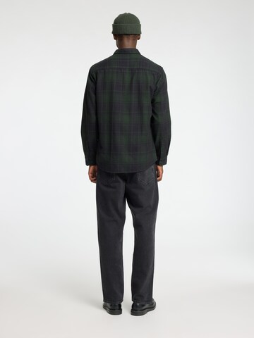 SELECTED HOMME Regular fit Button Up Shirt 'SLHOWEN' in Green
