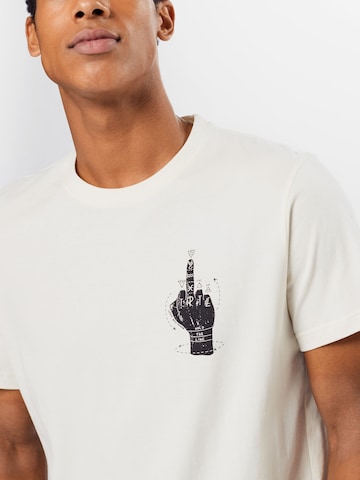 Iriedaily - Camisa 'Palmistry' em branco