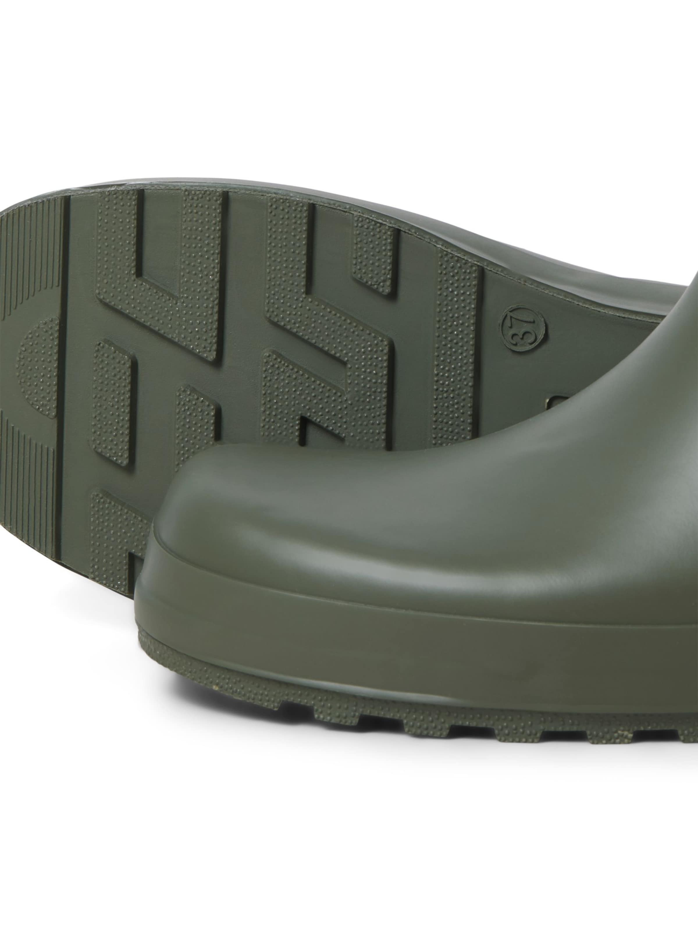 Jack & Jones Junior Rubber Boots in Green