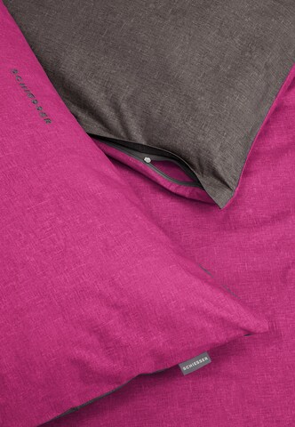 SCHIESSER Pillow 'Doubleface Renforcé' in Grey