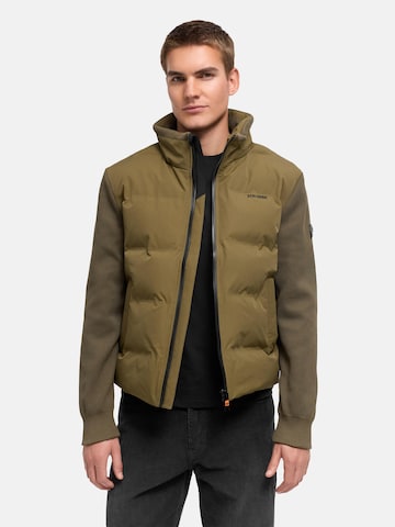 Veste d’hiver 'Eeron XX' STONE HARBOUR en vert : devant
