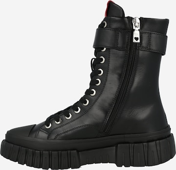 Bottines à lacets 'LOVELY' Love Moschino en noir