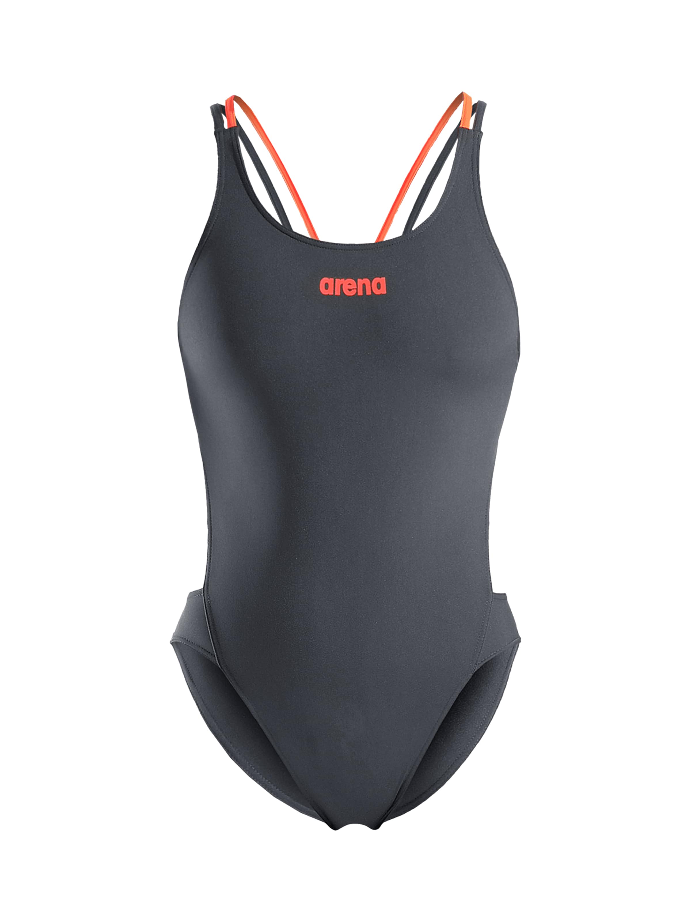 ARENA Бюстье Купальник 'TECH MULTI SOLID' в Серый: спереди