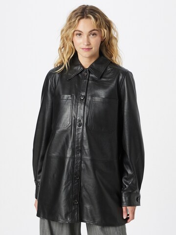 modström Between-Season Jacket 'Aspen' in Black: front