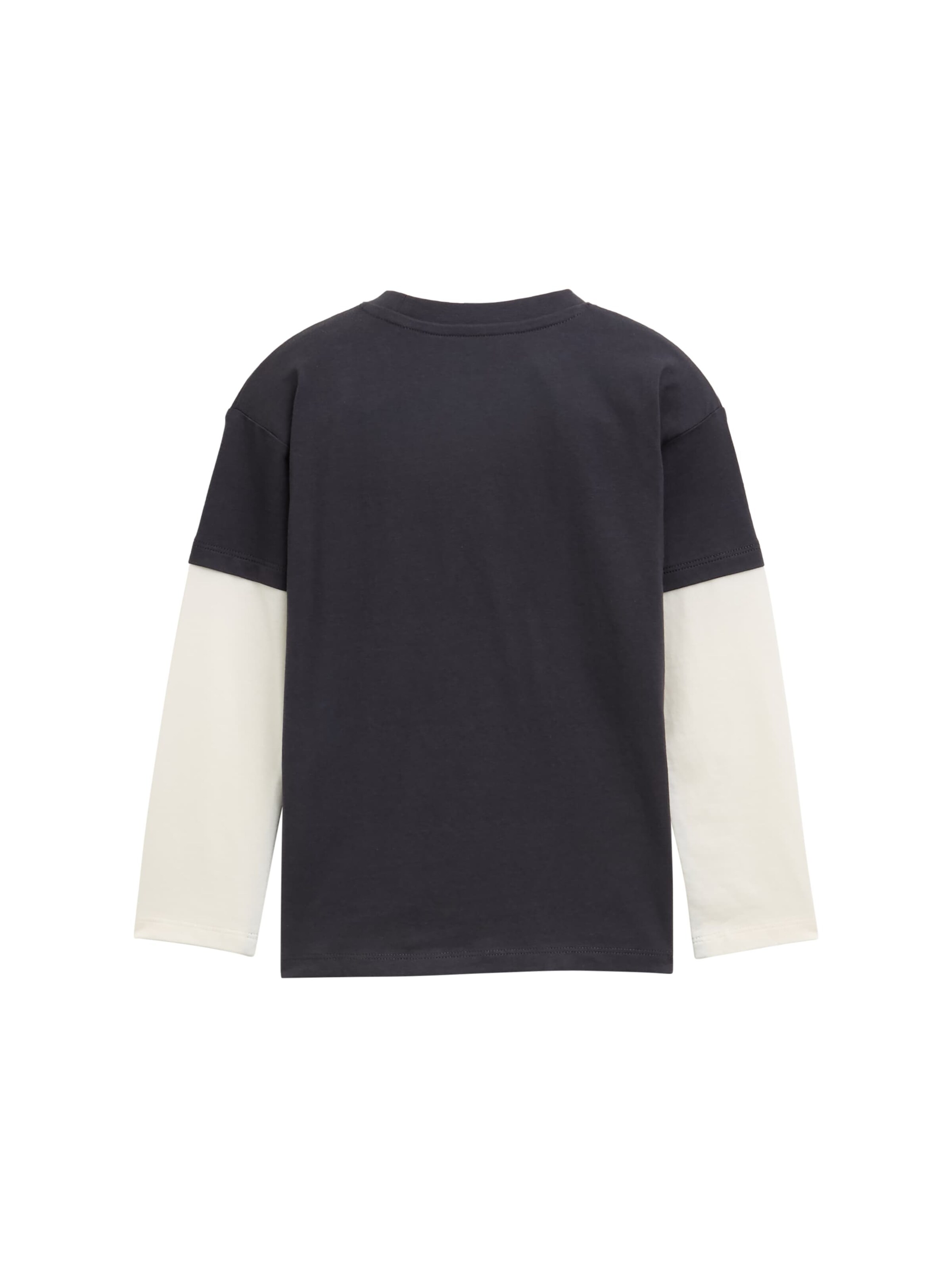 TOM TAILOR Shirt in Black