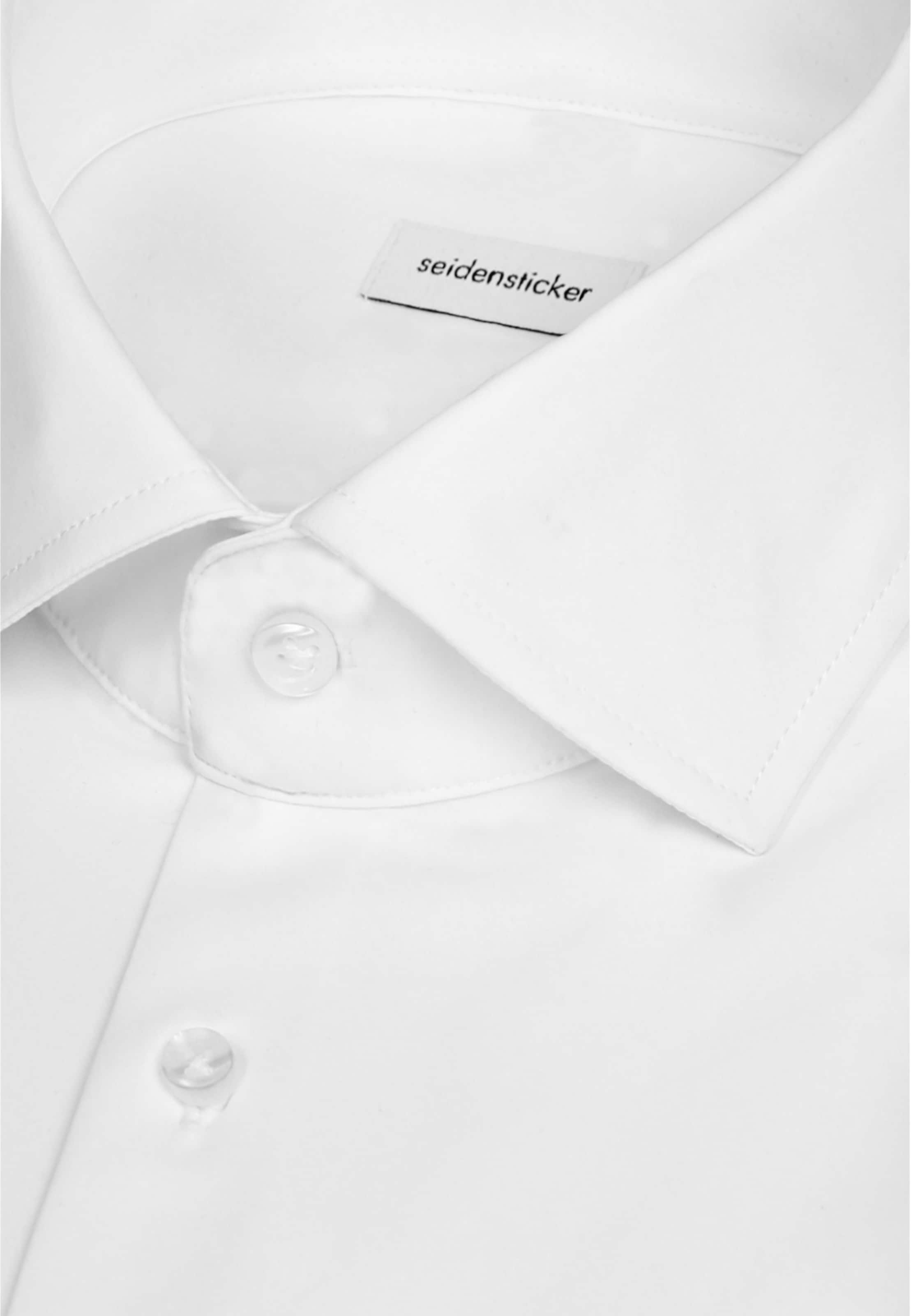 SEIDENSTICKER Slim fit Business shirt in White
