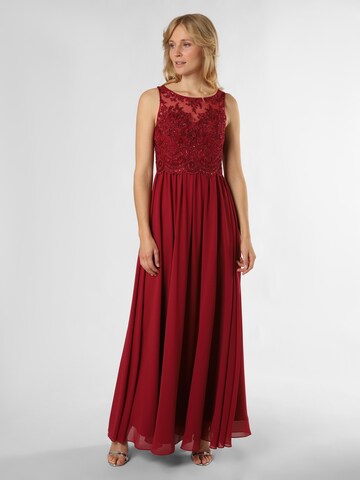 Laona Avondjurk in Rood: voorkant