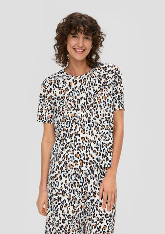 T-shirt s.Oliver en beige : devant