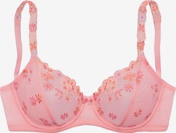 NUANCE T-shirt Bra in Pink: front