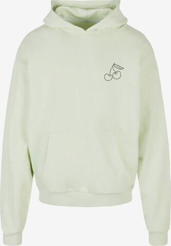 Merchcode Sweatshirt in Groen: voorkant