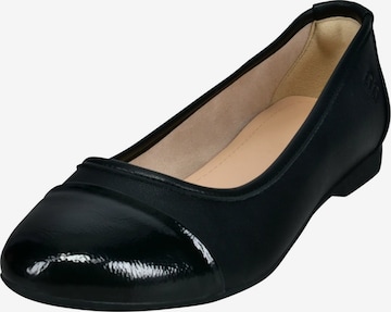 juoda TT. BAGATT Balerinos: priekis