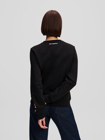 Karl Lagerfeld Sweatshirt 'Ikonik 2.0 Choupette' i sort