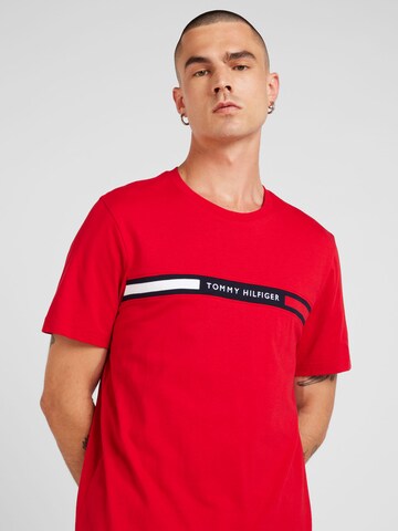 Maglietta di TOMMY HILFIGER in rosso