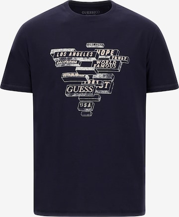 GUESS T-Shirt in Blau: predná strana