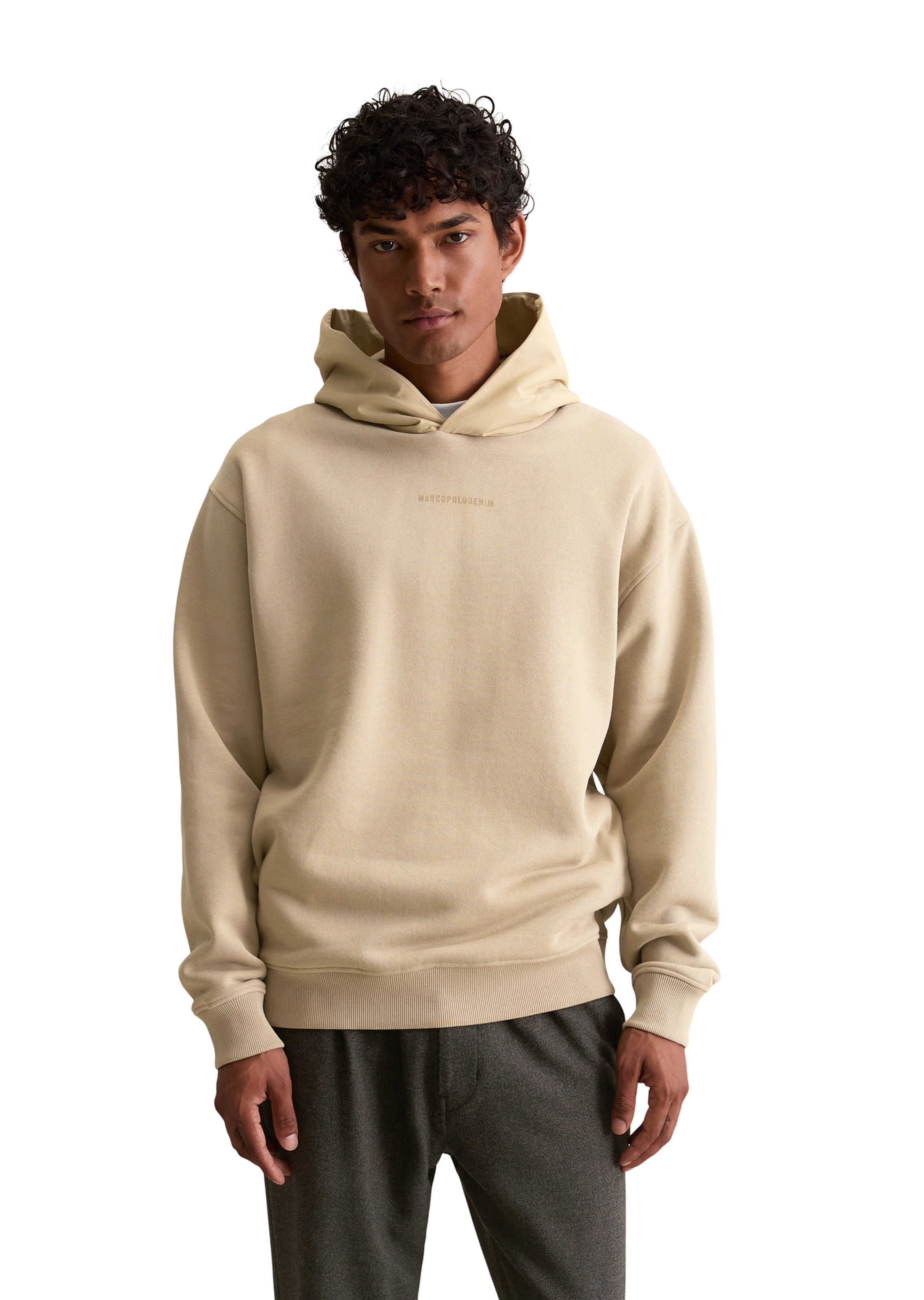 Marc O'Polo DENIM Sweatshirt in Beige: front