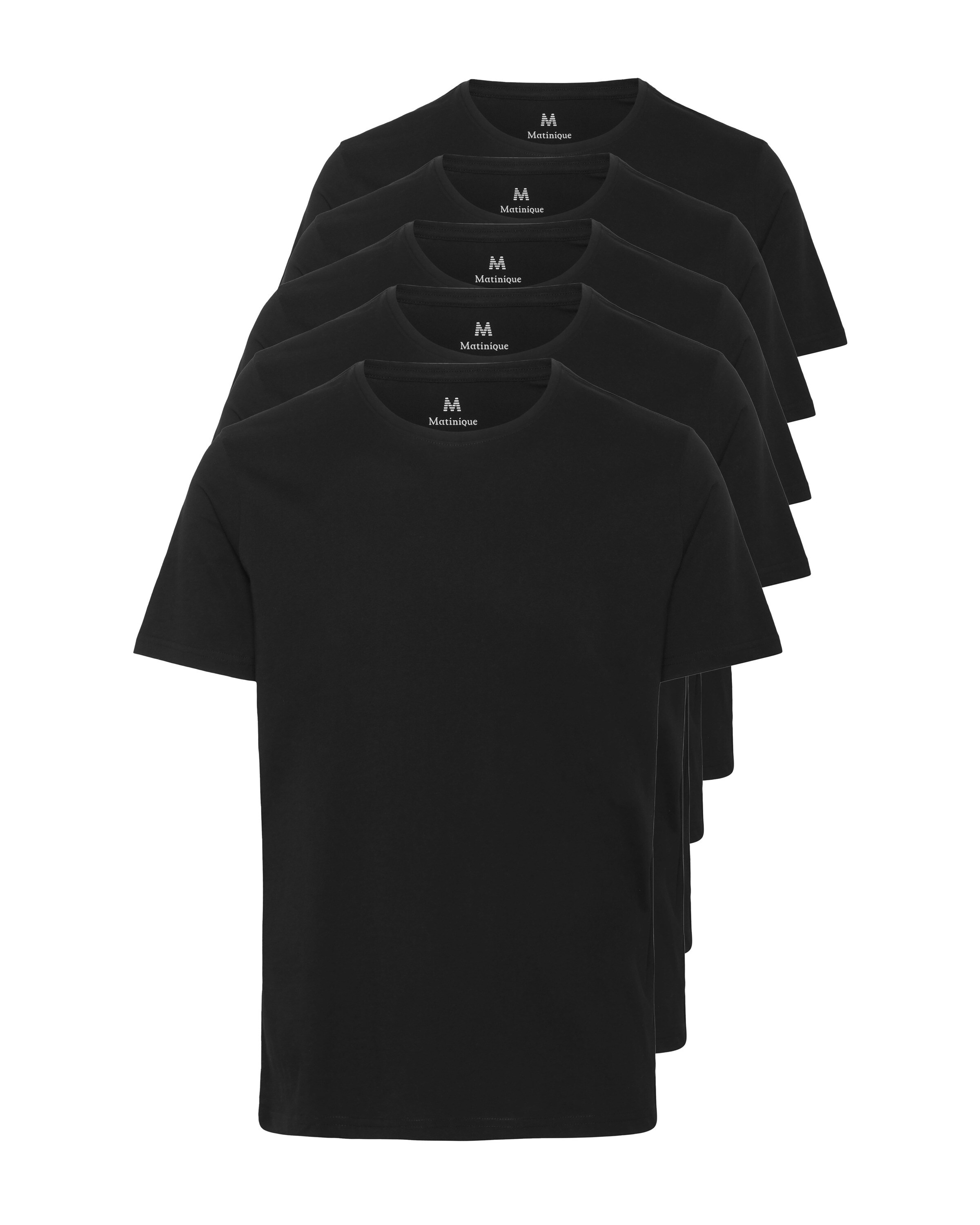 Matinique T-Shirt 'Jermane' in Schwarz: Vorderseite