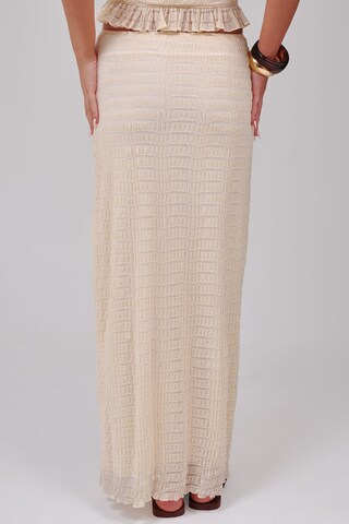 Jupe South Beach en beige