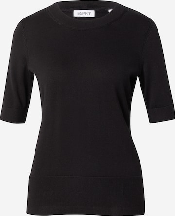 ESPRIT Sweater in Black: front