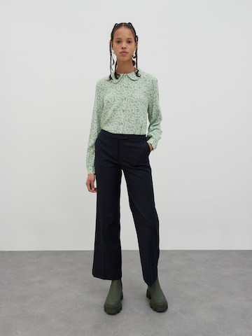 EDITED Regular Pleated Pants 'Hovet' in Blue