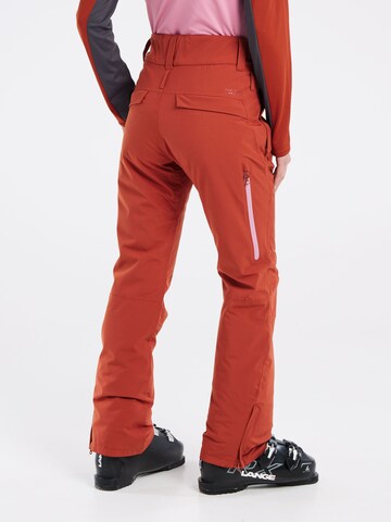 PROTEST Regular Workout Pants 'CARMACKS' in Red