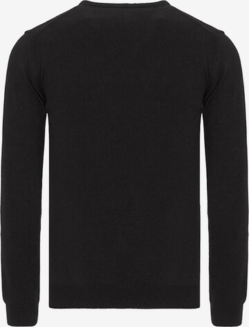 Jimmy Sanders Pullover i sort: forside