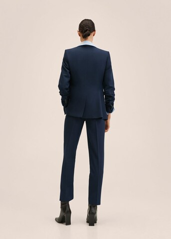 MANGO Blazer 'Boreal' in Blue