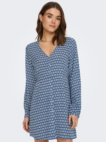 ONLY Shirt Dress 'Nova Life' in Blue: front