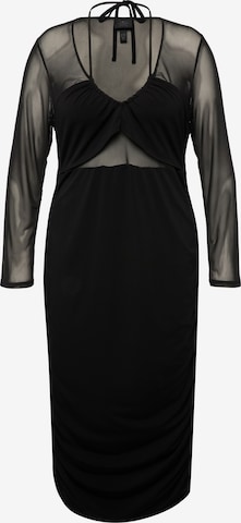 Ulla Popken Dress in Black: front