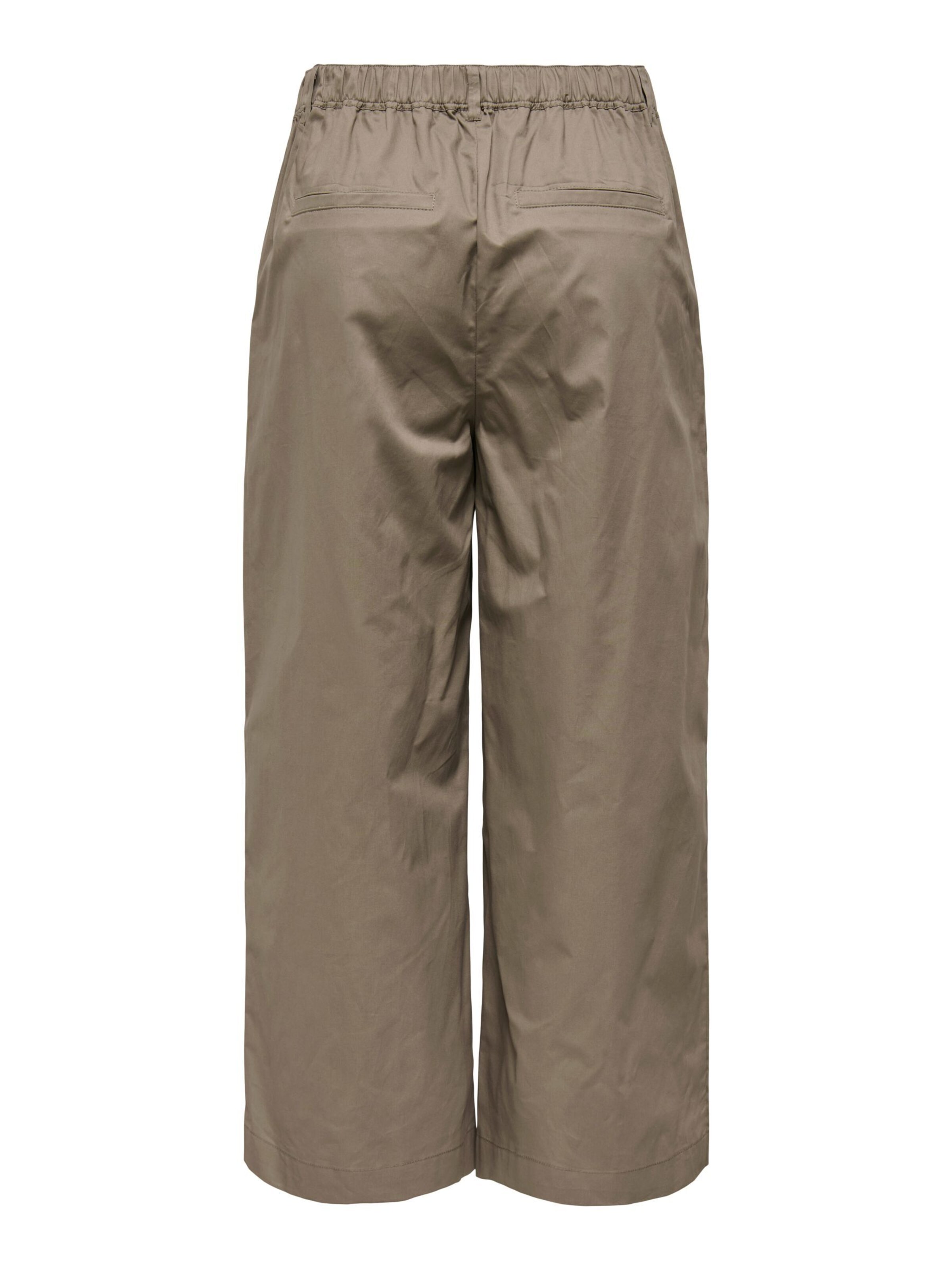 ONLY Loose fit Pleat-front trousers 'ONLZora' in Grey