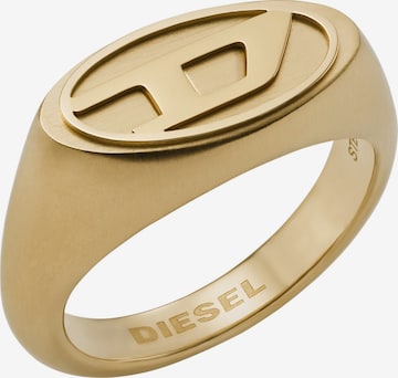 DIESEL Ring in Gold: predná strana