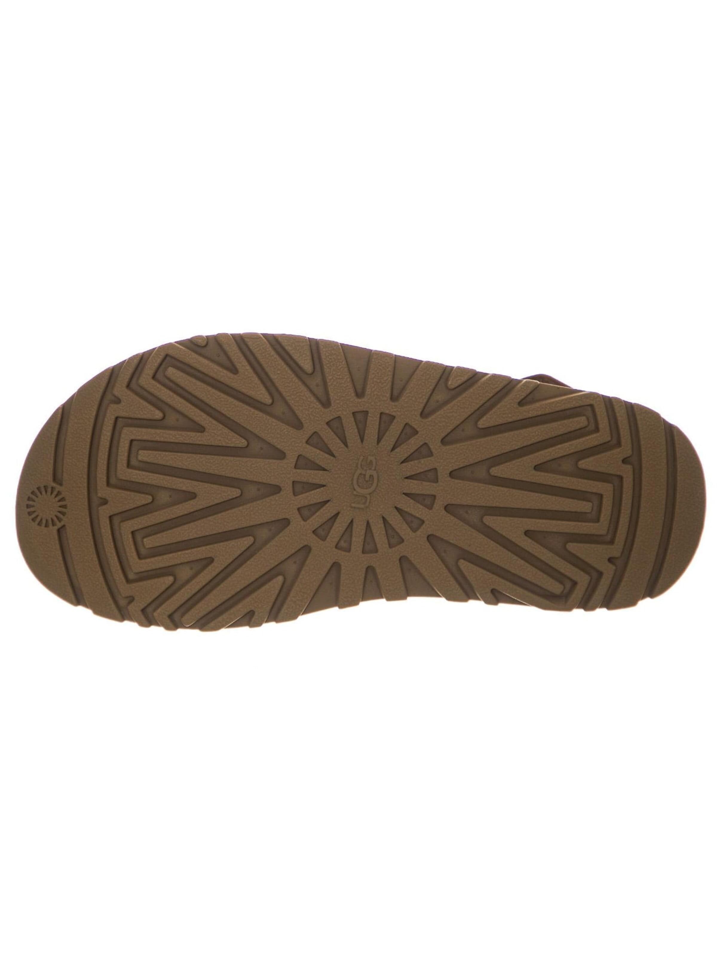 UGG Sandały 'Goldeglow Bison' w kolorze brązowy