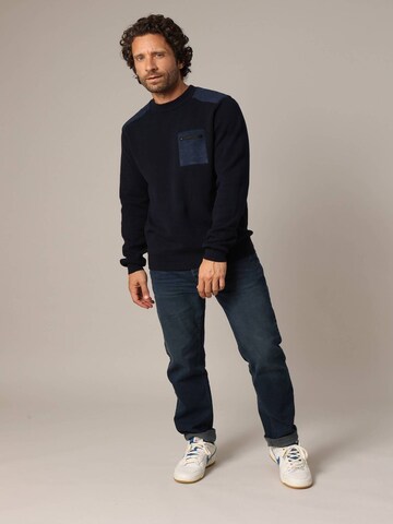 Pull-over 'TONNY' Deeluxe en bleu : devant