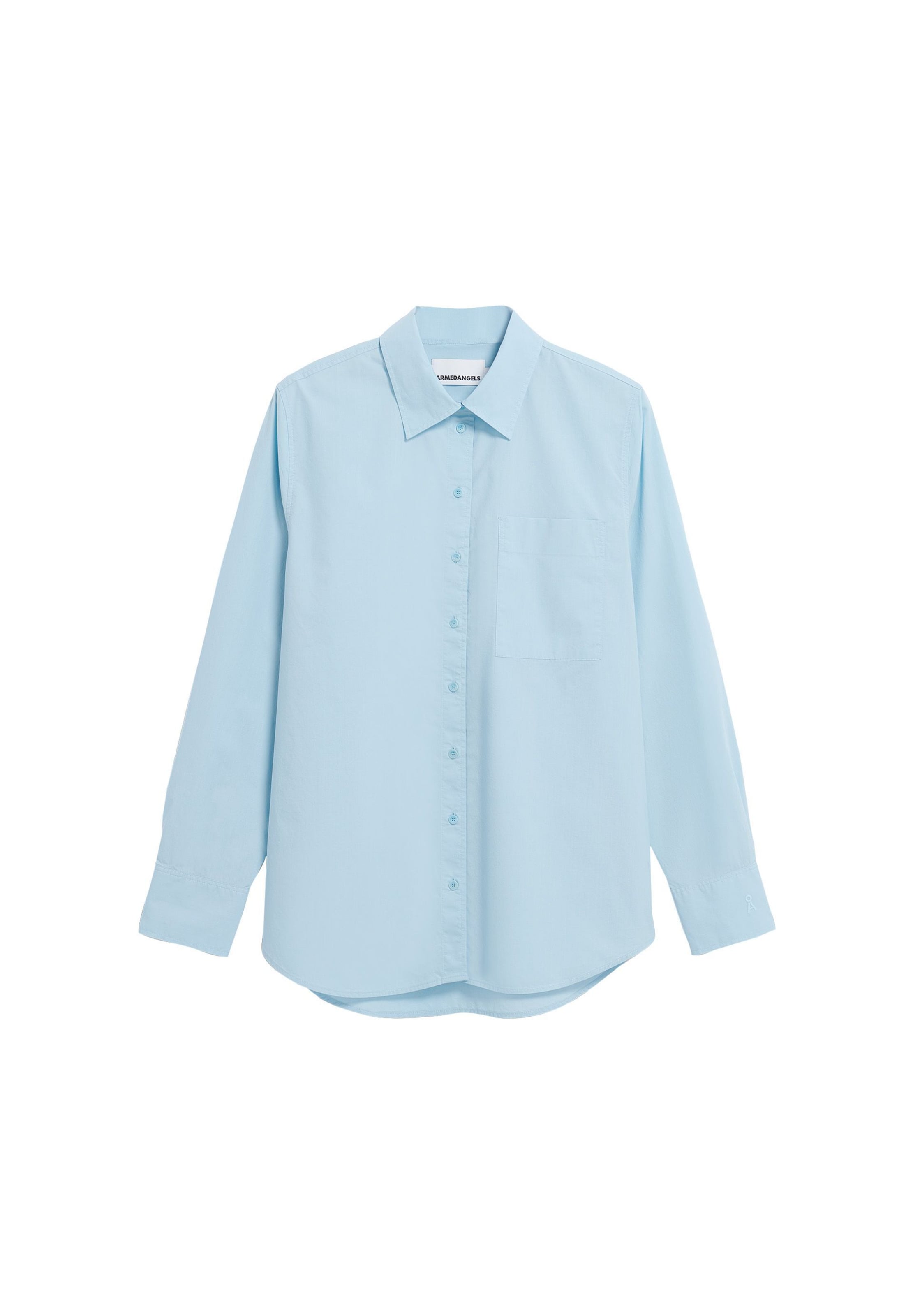 ARMEDANGELS Blouse in Blauw: voorkant