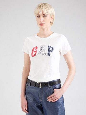 Maglietta 'CLASSIC' di GAP in bianco: frontale
