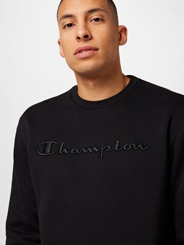 Sweat-shirt Champion Authentic Athletic Apparel en noir