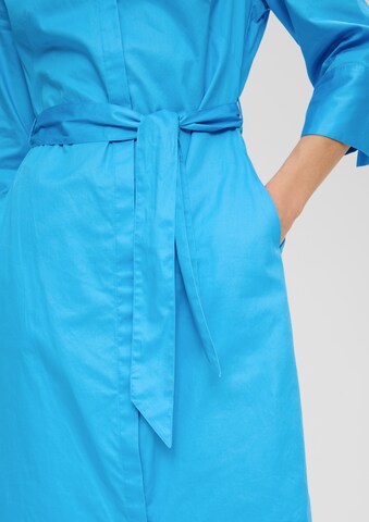 s.Oliver BLACK LABEL Shirt dress in Blue
