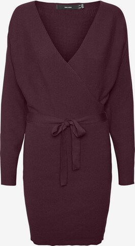 Robes en maille 'HOLLY' VERO MODA en violet : devant