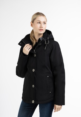 usha BLUE LABEL Between-Season Jacket in Black: front