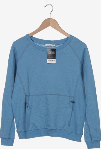 hessnatur Sweatshirt & Zip-Up Hoodie in M in Blue: front