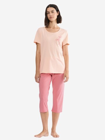 Pyjama ' Red Label Sets PK Capri ' TRIUMPH en orange : devant