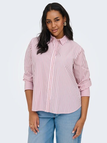 ONLY Carmakoma Blouse 'CAROregon Alva' in Roze
