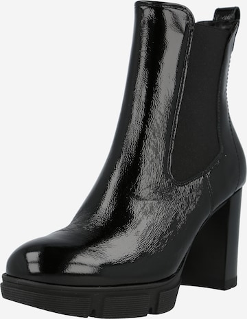 Chelsea Boots Paul Green en noir : devant