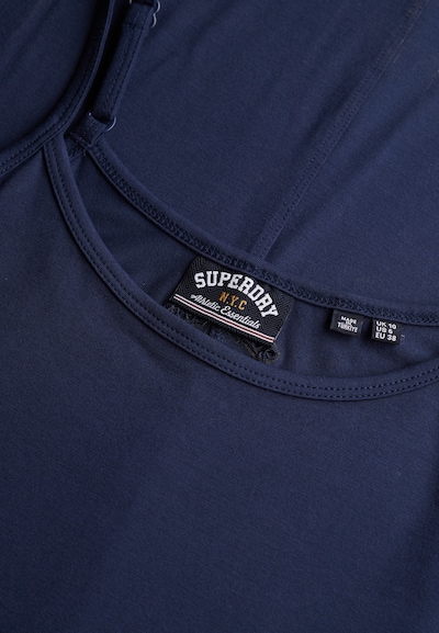 Superdry Jurk 'Essentials' in de kleur Marine, Productweergave