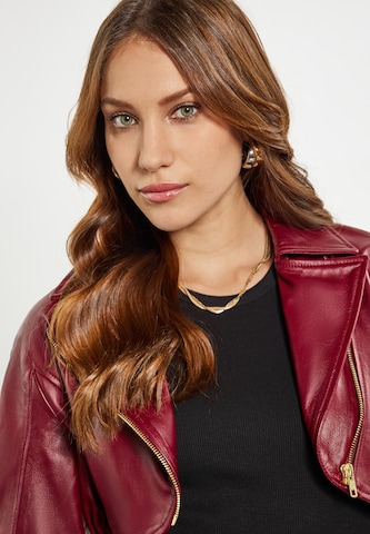 faina - Chaqueta de entretiempo en rojo