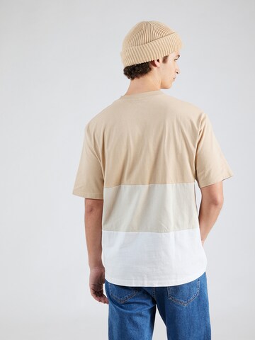 JACK & JONES - Camiseta 'MAVERICK' en beige